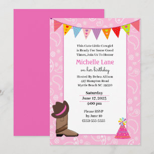 Invitation à l'anniversaire de la vache
