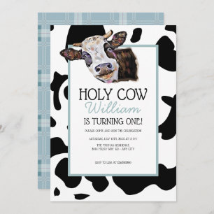 Invitation à l'anniversaire de la vache