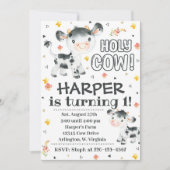 Invitation à l'anniversaire de la vache Sainte Inv (Devant)