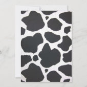 Invitation à l'anniversaire de la vache Sainte Inv (Dos)