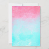 Invitation à l'anniversaire de la VSCO, projet d'a (Dos)