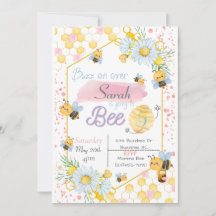 Invitation à l'anniversaire de l'abeille