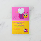 Invitation à l'anniversaire de Ladybug (Intérieur)