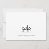 Invitation à l'anniversaire de l'alligator personn (Dos)