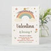 Invitation à l'anniversaire de l'arc-en-ciel (Debout devant)