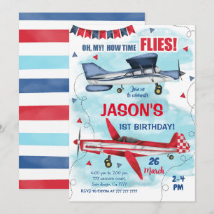 Invitation à l'anniversaire de l'avion