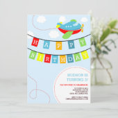 Invitation à l'anniversaire de l'avion (Debout devant)