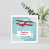 Invitation à l'anniversaire de l'avion (Debout devant)