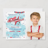 Invitation à l'anniversaire de l'avion (Devant)