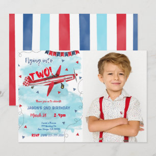 Invitation à l'anniversaire de l'avion