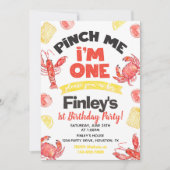 Invitation à l'anniversaire de l'écrevisse | 1er a (Devant)