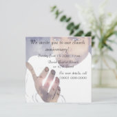 Invitation à l'anniversaire de l'Église (Debout devant)