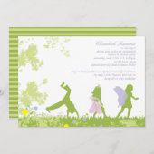 Invitation à l'anniversaire de l'enfant (Devant / Derrière)