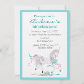 Invitation à l'anniversaire de l'enfant (Devant)