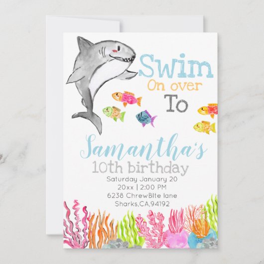 Invitation à l'anniversaire de l'enfant à thème re (Devant)