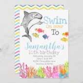 Invitation à l'anniversaire de l'enfant à thème re (Devant / Derrière)