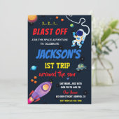 Invitation à l'anniversaire de l'espace Dernier en (Debout devant)