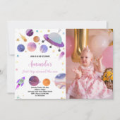 Invitation à l'anniversaire de l'espace extra-atmo (Devant)