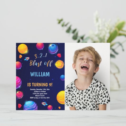 Invitation à l'anniversaire de l'espace extra-atmo (Debout devant)