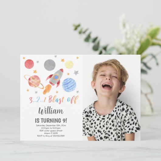 Invitation à l'anniversaire de l'espace extra-atmo (Debout devant)