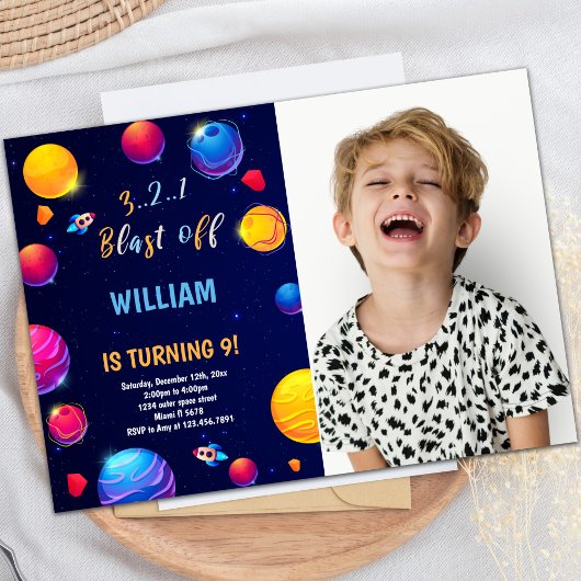 Invitation à l'anniversaire de l'espace extra-atmo