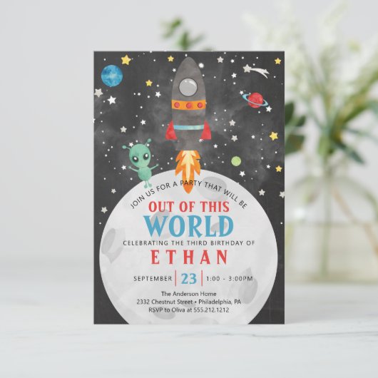 Invitation à l'anniversaire de l'espace extra-atmo (Debout devant)