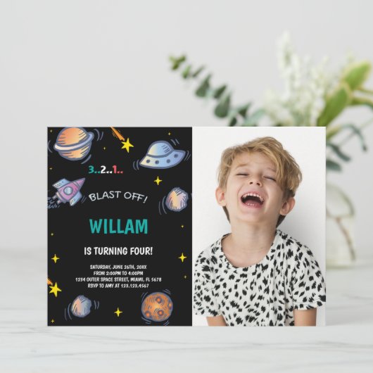 Invitation à l'anniversaire de l'espace extra-atmo (Debout devant)