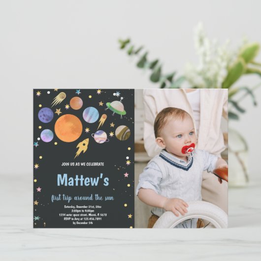 Invitation à l'anniversaire de l'espace extra-atmo (Debout devant)