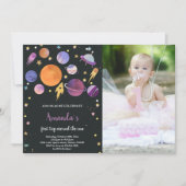 Invitation à l'anniversaire de l'espace extra-atmo (Devant)