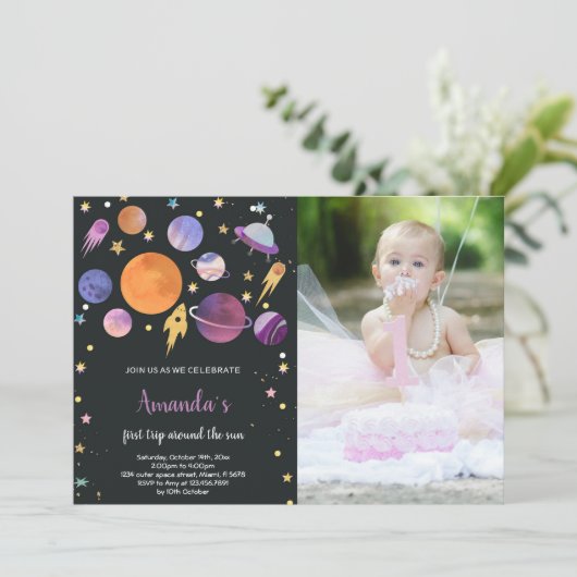 Invitation à l'anniversaire de l'espace extra-atmo (Debout devant)