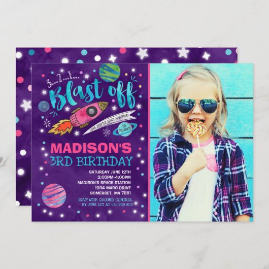 Invitation à l'anniversaire de l'espace Partie spa (Devant / Derrière)