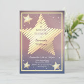 Invitation à l'anniversaire de l'étoile (Debout devant)
