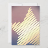 Invitation à l'anniversaire de l'étoile (Dos)