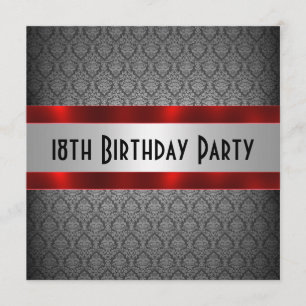 Invitation à l'anniversaire de l'homme