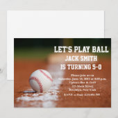 Invitation à l'anniversaire de l'homme sur mesure (Devant / Derrière)