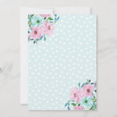 Invitation à l'anniversaire de Llama Fun Party (Dos)