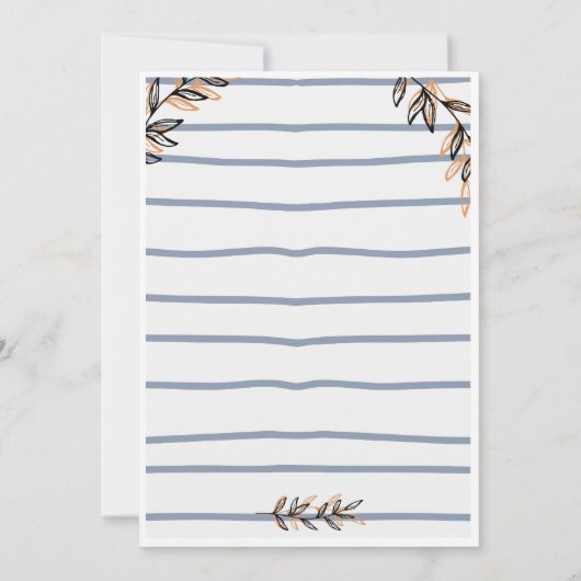 Invitation à l'anniversaire de l'ours (Dos)