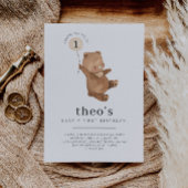 Invitation à l'anniversaire de l'ours