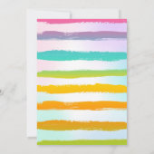 Invitation à l'anniversaire de Luau Hawaiian Luau  (Dos)