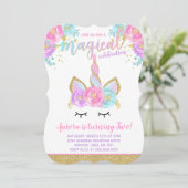 Invitation à l'anniversaire de l'Unicorn (Debout devant)
