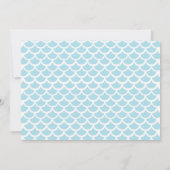 Invitation à l'anniversaire de Mermaid sous le Sea (Dos)