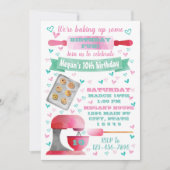 Invitation à l'anniversaire de naissance (Devant)