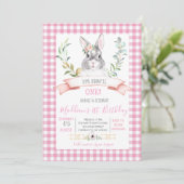 invitation à l'anniversaire de naissance de bunny (Debout devant)