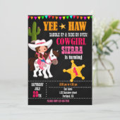 Invitation à l'anniversaire de naissance de la fil (Debout devant)