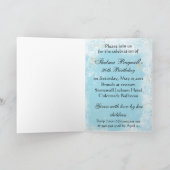 Invitation à l'anniversaire de naissance du bleuet (Intérieur)