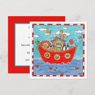 Invitation à l'anniversaire de Noé