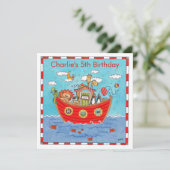 Invitation à l'anniversaire de Noé (Debout devant)