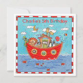 Invitation à l'anniversaire de Noé (Devant)