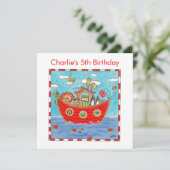 Invitation à l'anniversaire de Noé (Debout devant)