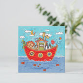 Invitation à l'anniversaire de Noé (Debout devant)